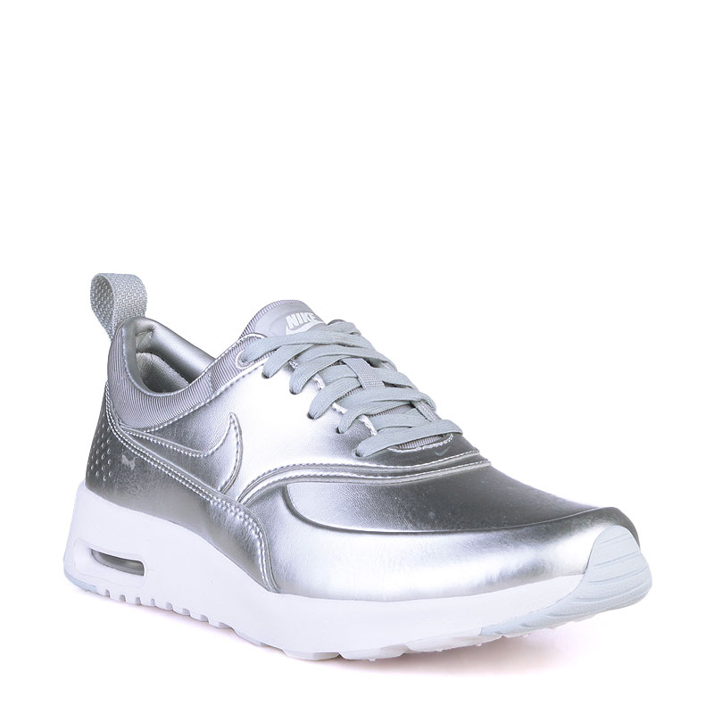 женские серебряные кроссовки Nike Wmns Air Max Thea Metallic 819640-001 - цена, описание, фото 1